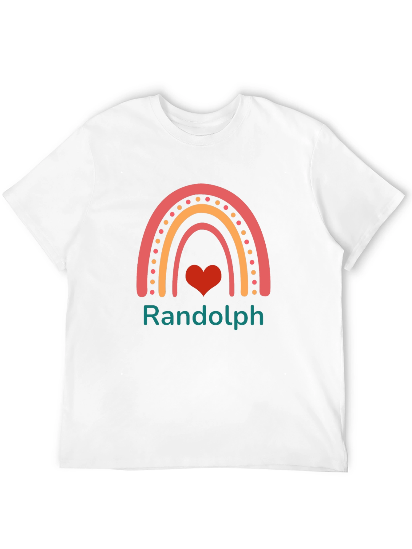 Rainbow Randolph Personalized T-Shirt