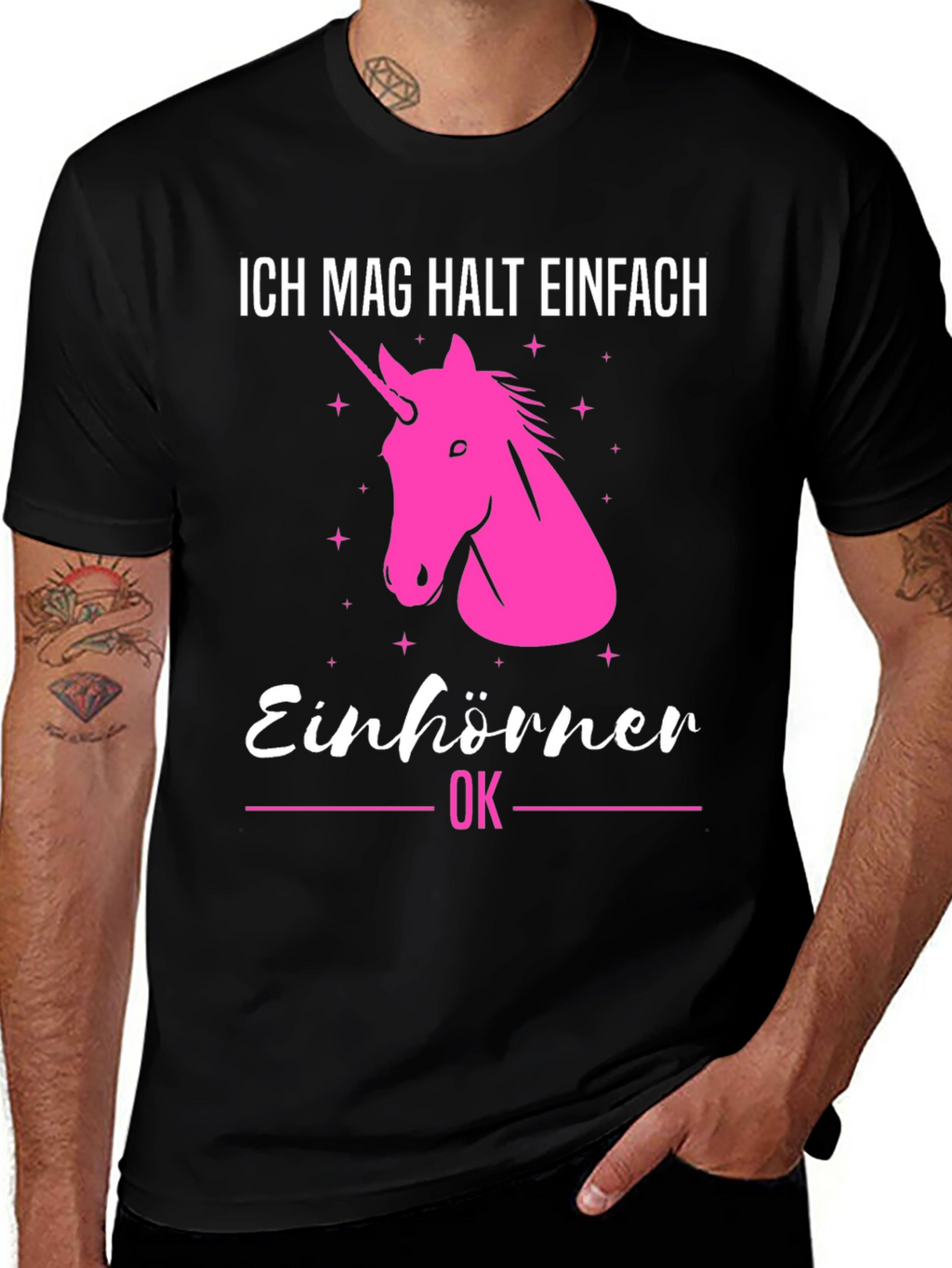 Ich Mag Halt Einfach Einhörner T-Shirt