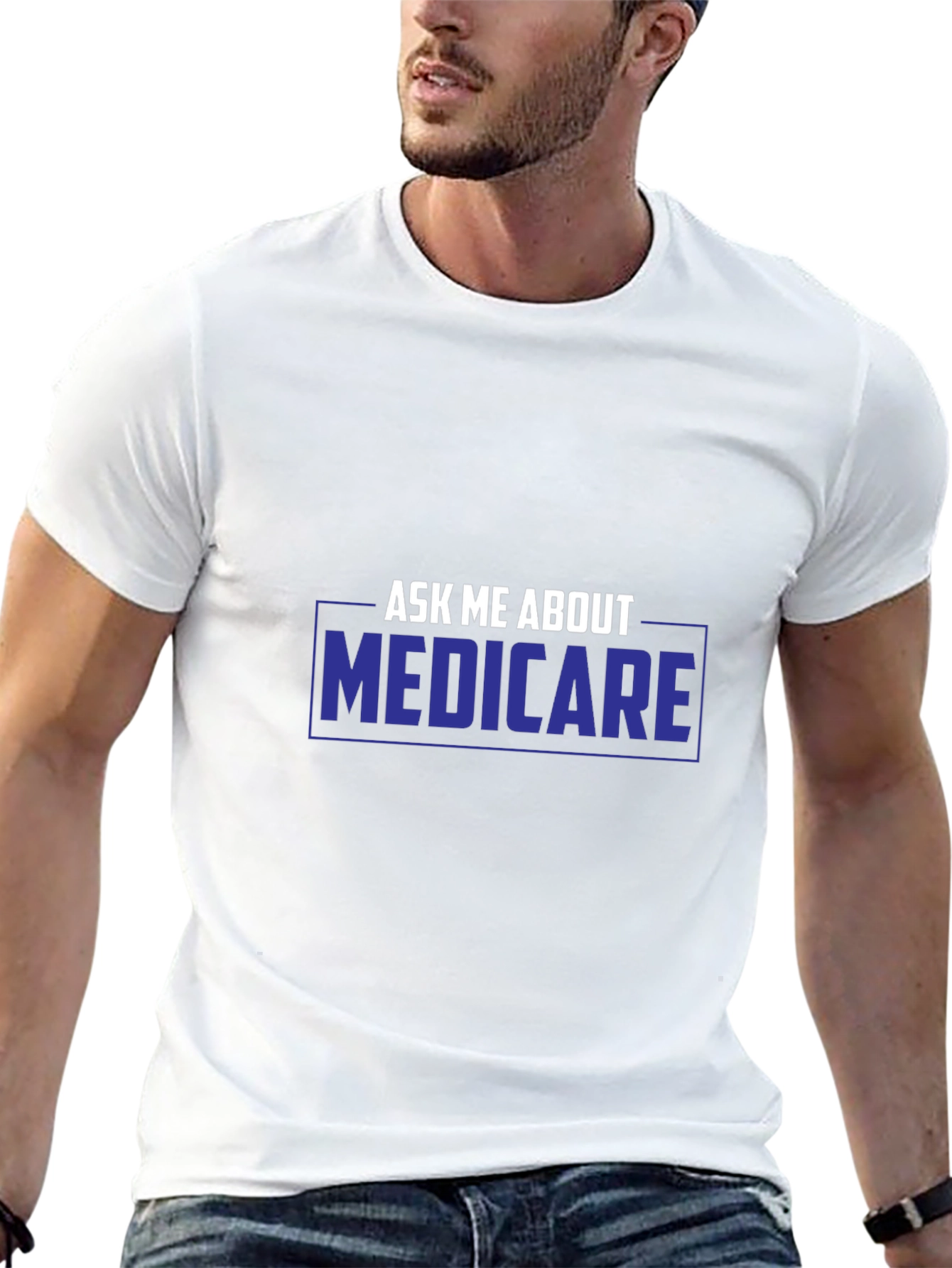 Ask Me About Medicare T-Shirt - Premium Unisex Tee