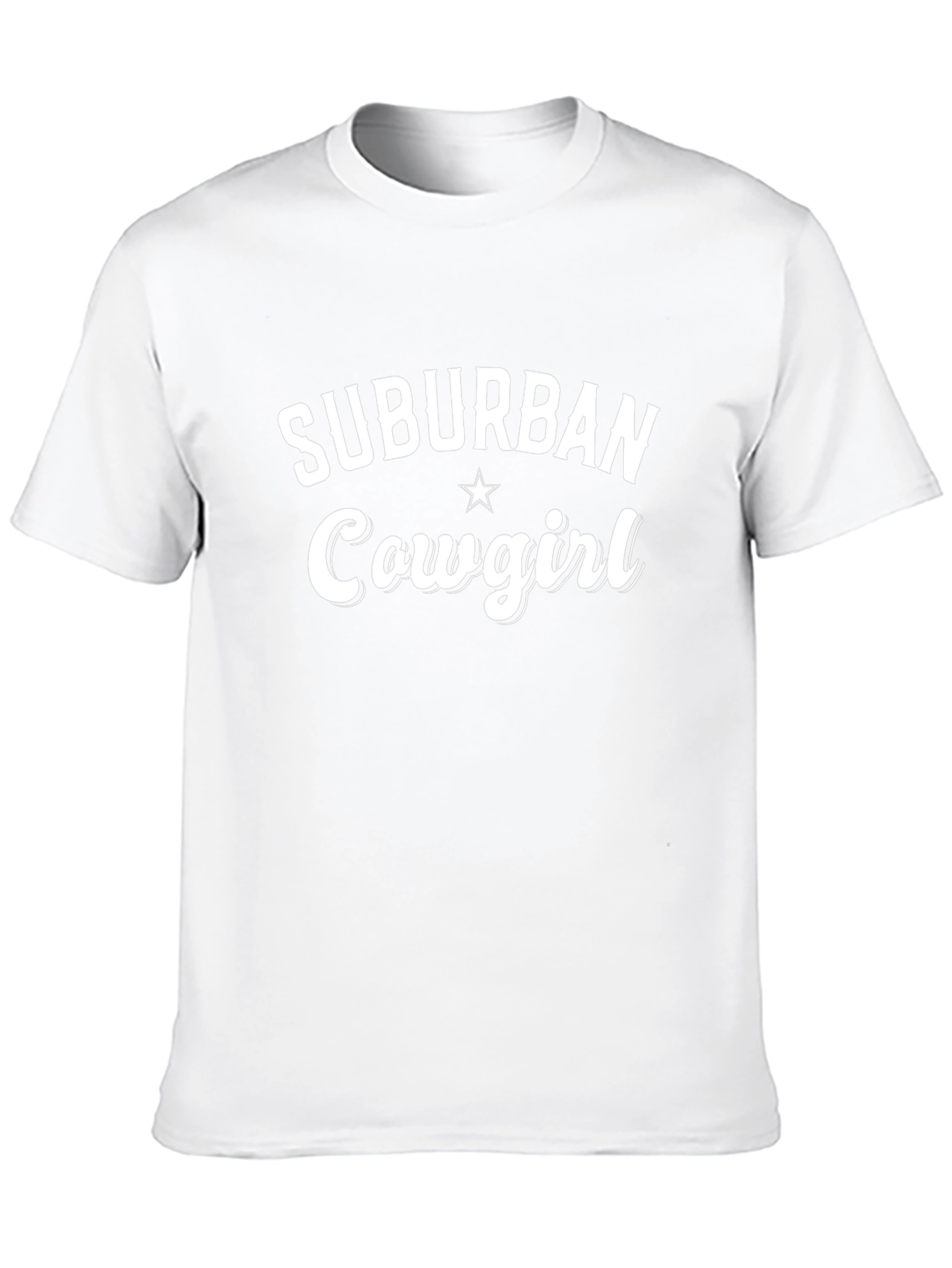 Suburban Cowgirl Graphic Tee - Black