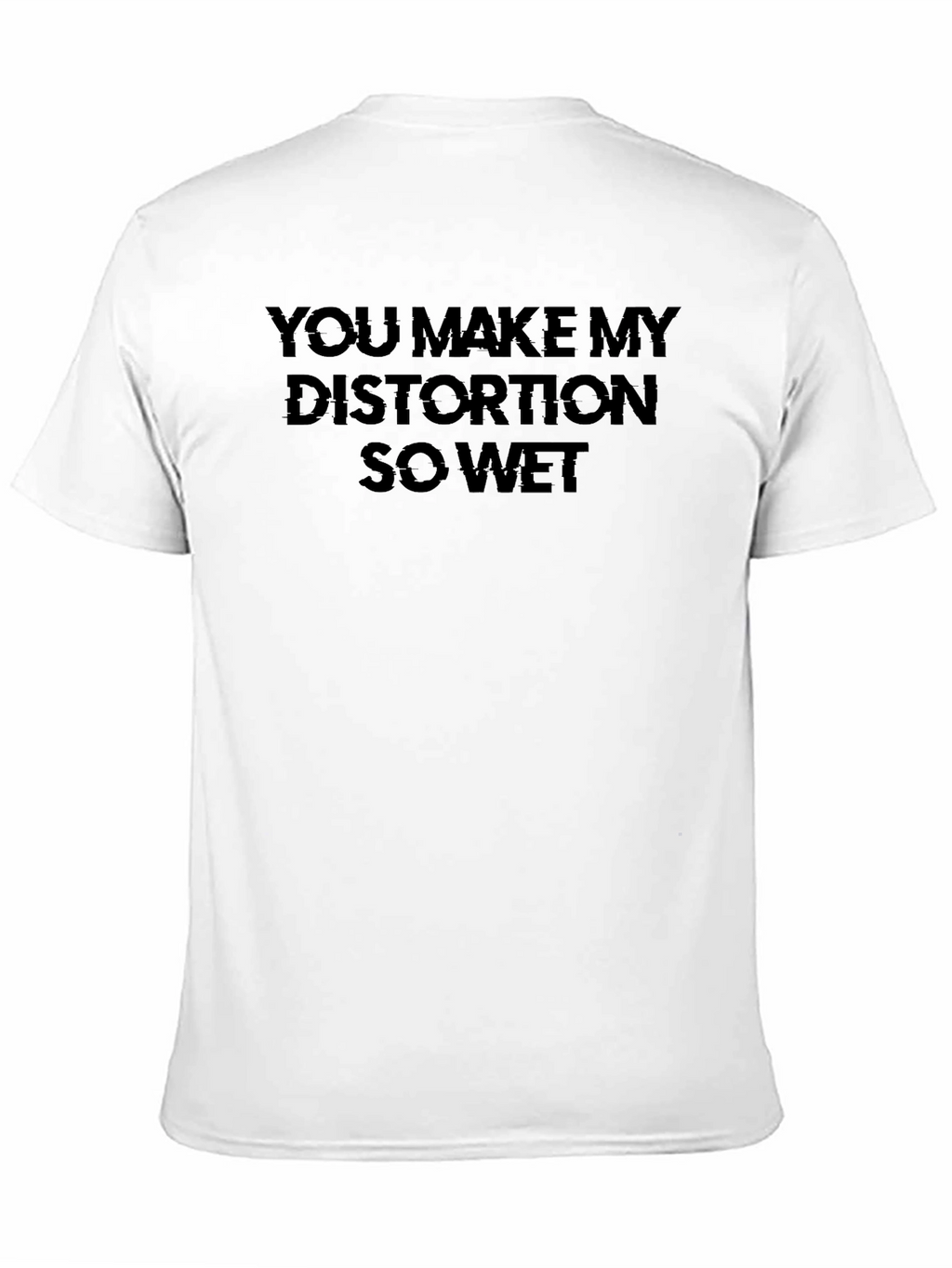 Distortion So Wet Black Graphic Tee