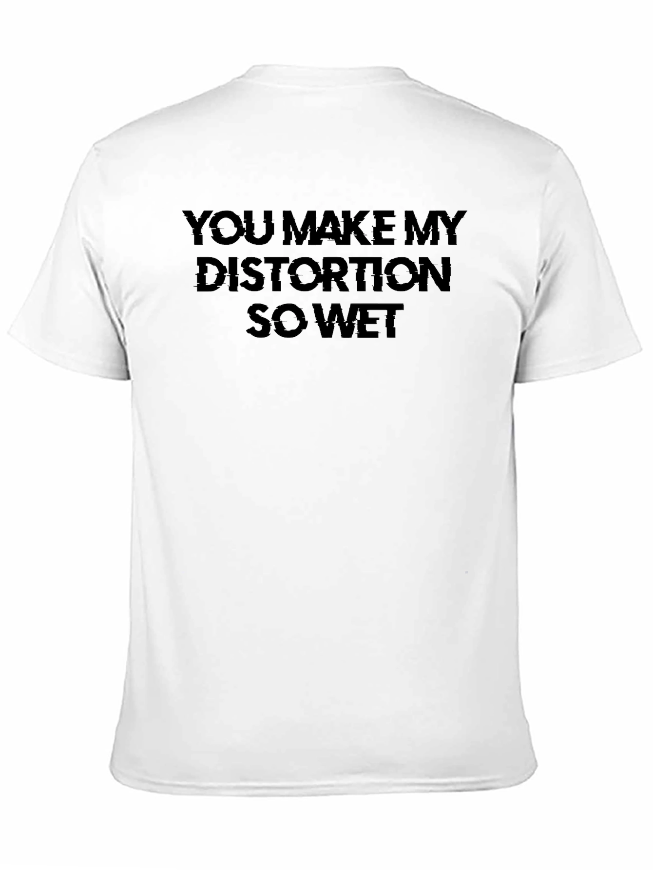 Distortion So Wet Black Graphic Tee