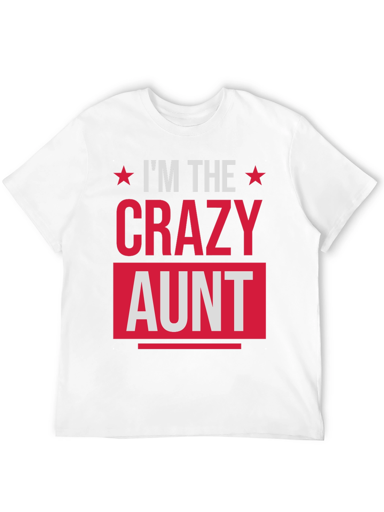 Crazy Aunt T-Shirt Novelty Graphic Tee
