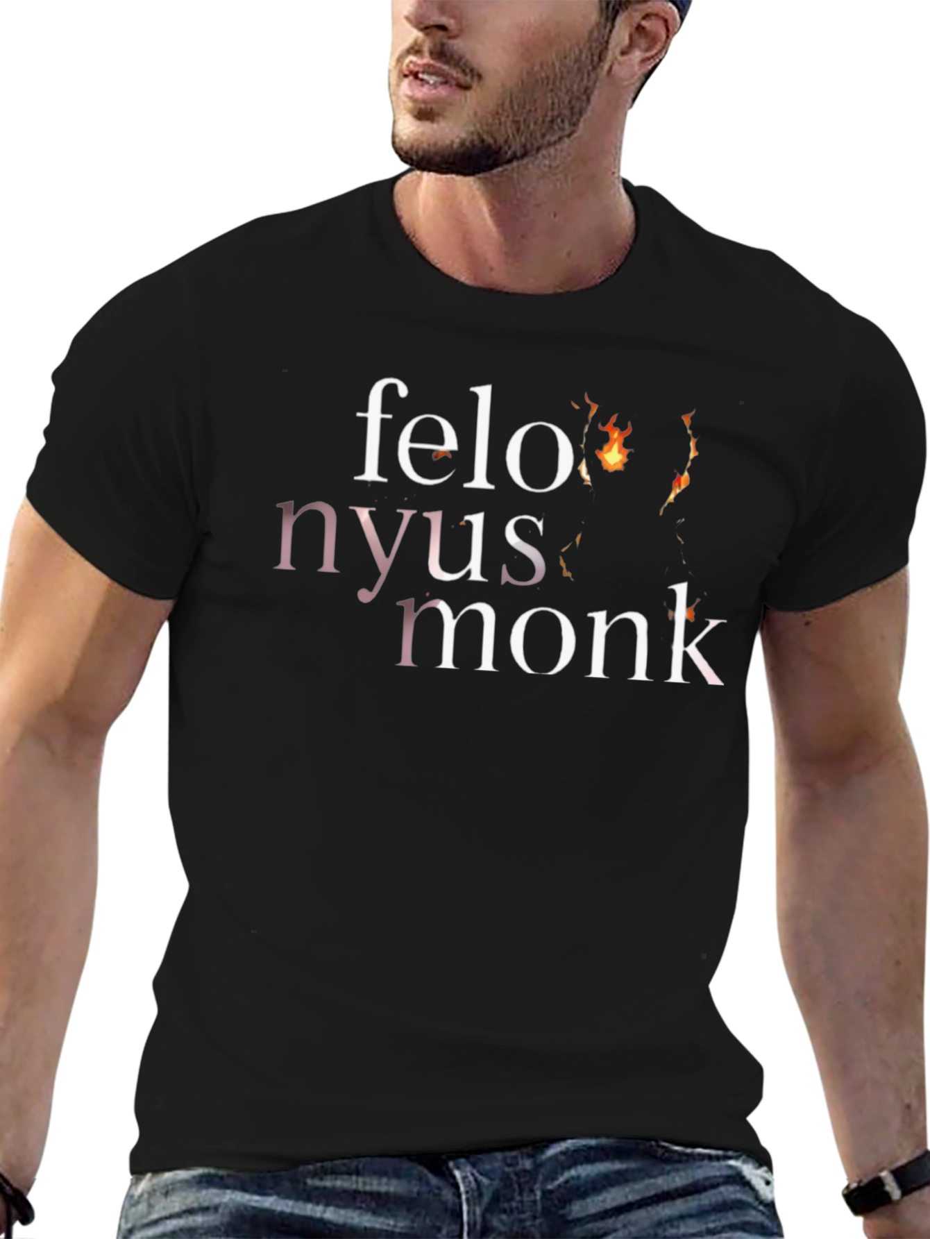 Felo Nyus Monk Graphic Tee