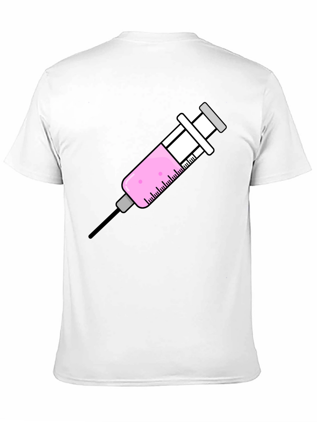Syringe Graphic Tee - Novelty Design
