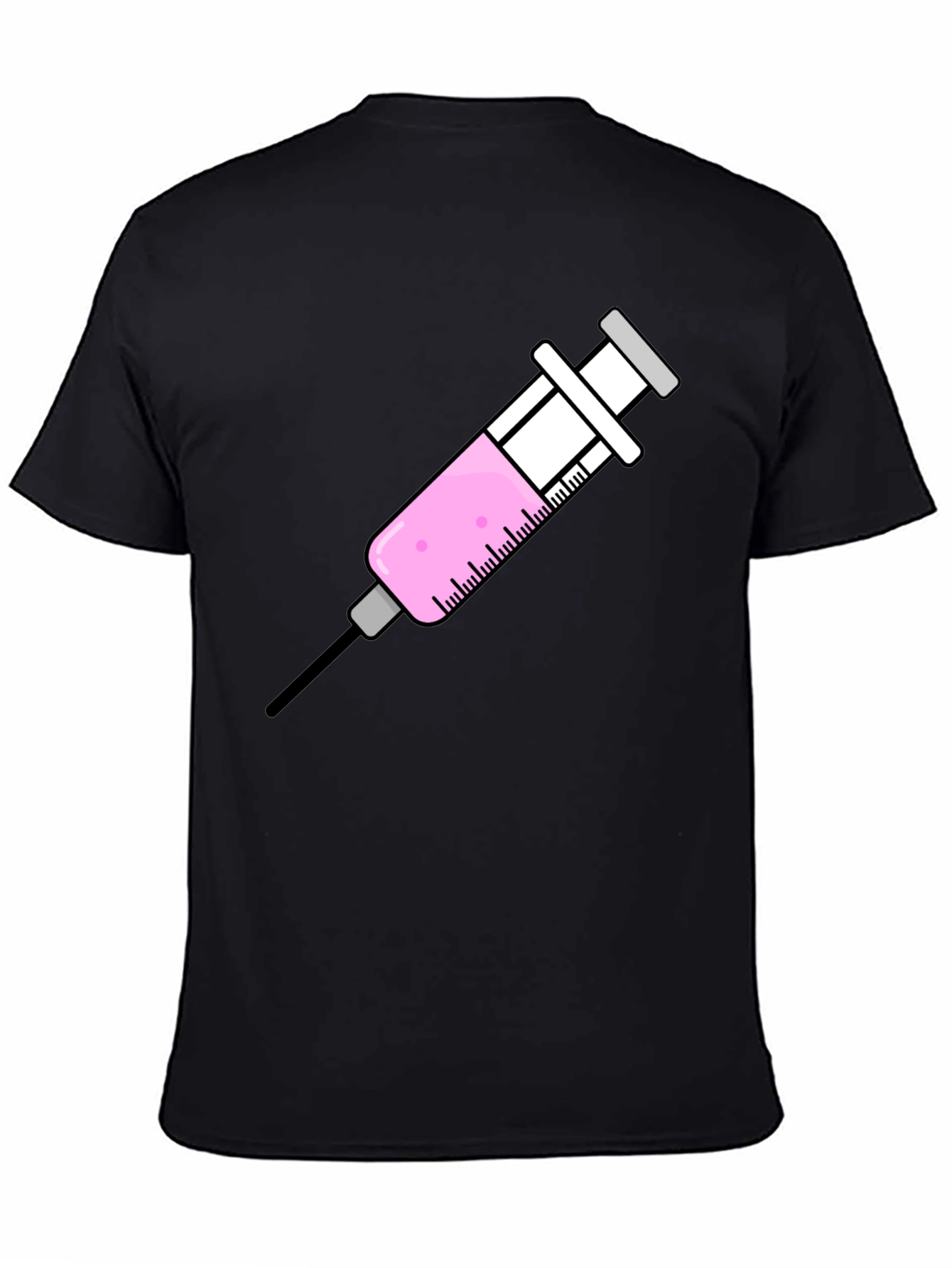 Syringe Graphic Tee - Novelty Design