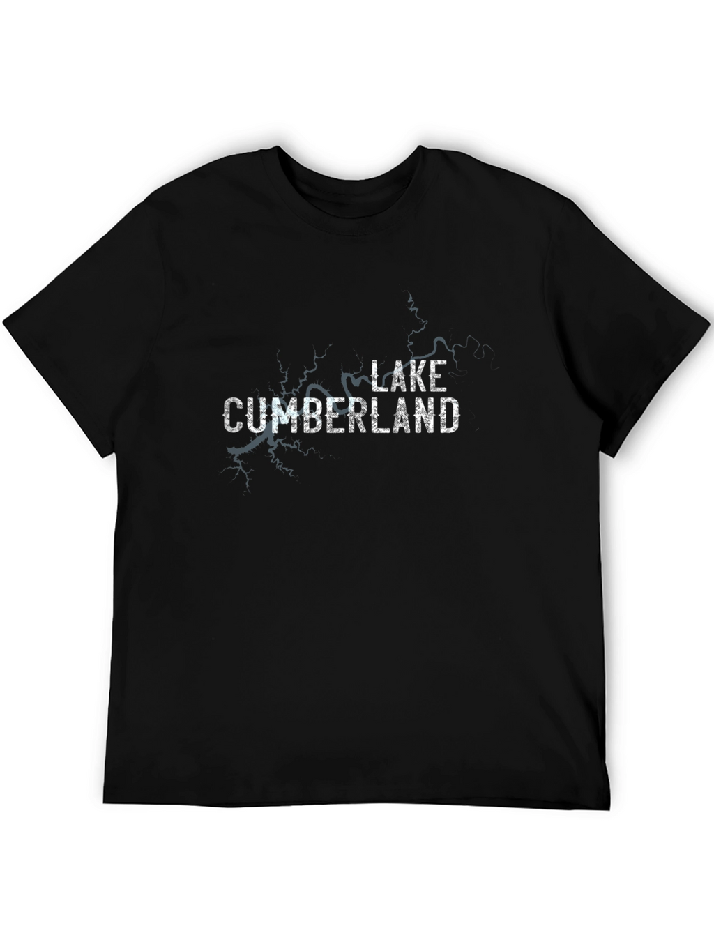 Lake Cumberland Graphic Tee - Black Cotton Blend