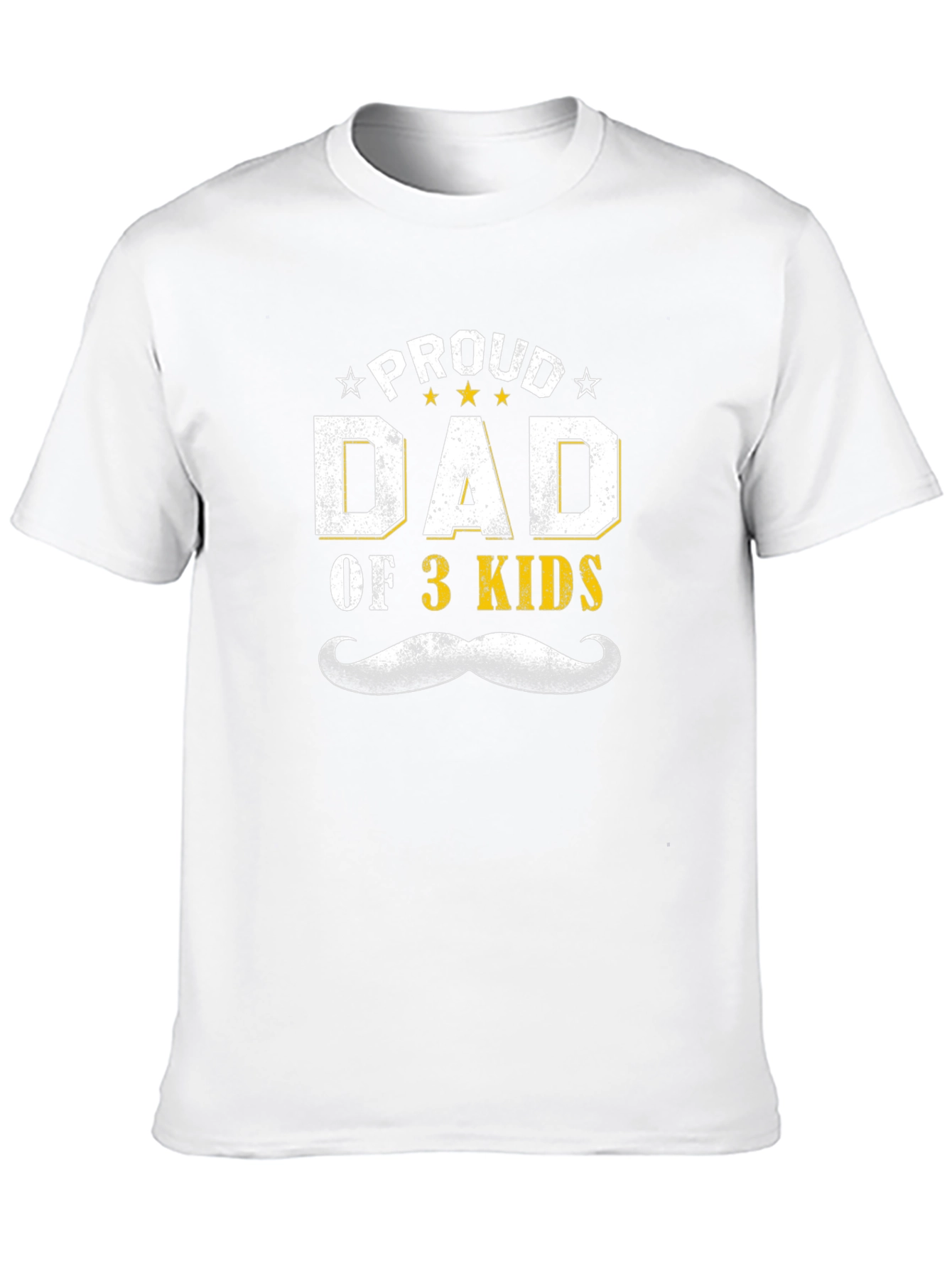 Proud Dad of 3 Kids T-Shirt