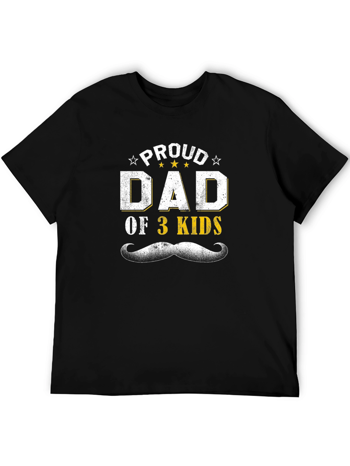 Proud Dad of 3 Kids T-Shirt