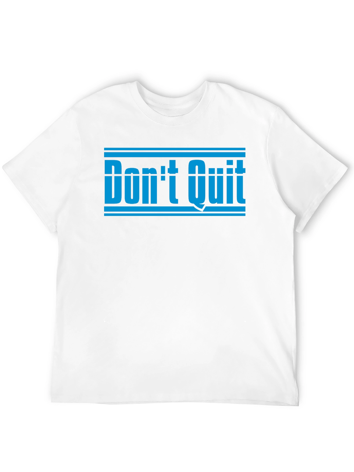 Dont Quit Motivation T-Shirt - Black
