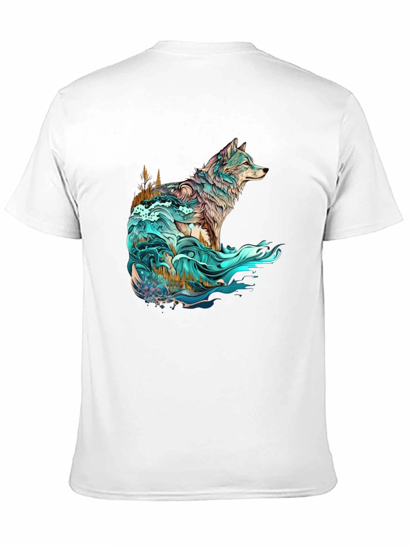 Wolf Spirit Graphic Tee - Nature Inspired Design