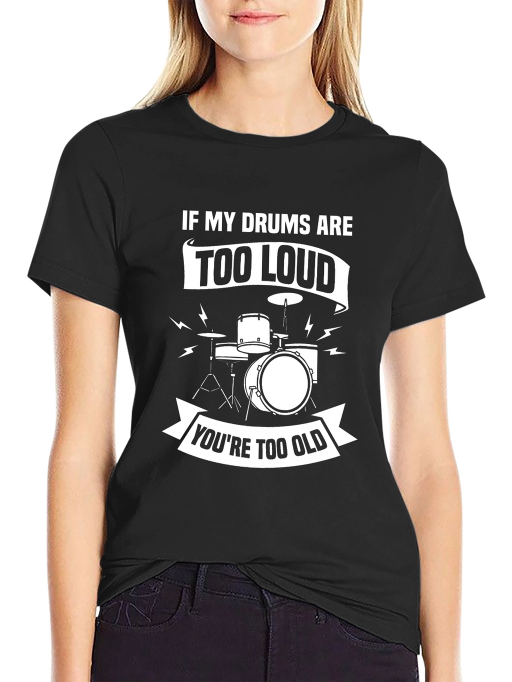 Drummer T-Shirt - If My Drums Are Too Loud