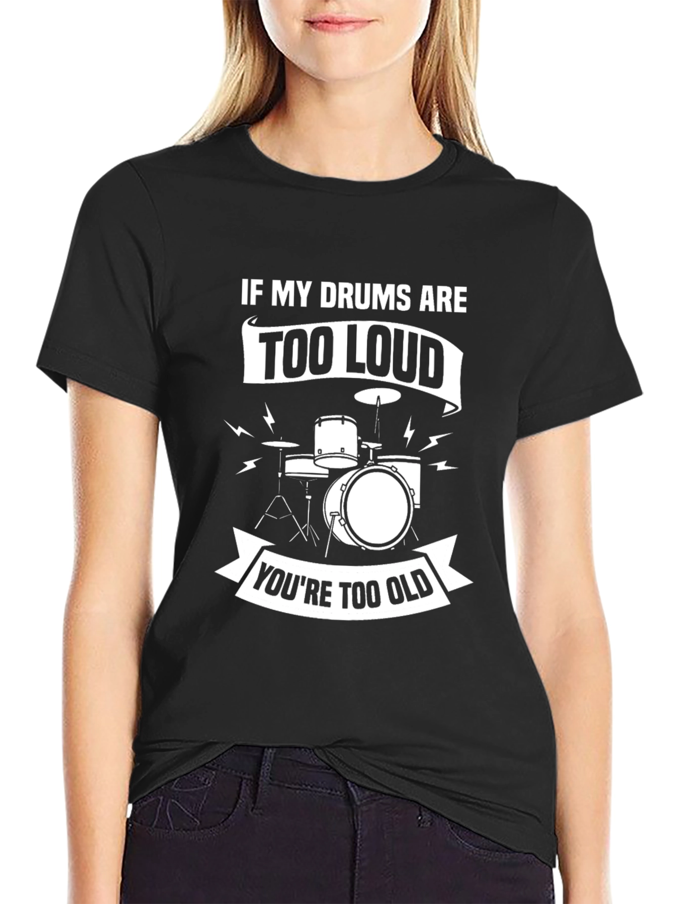 Drummer T-Shirt - If My Drums Are Too Loud