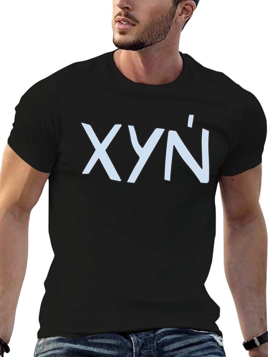 Trendy XYN Graphic Tee - Stylish and Comfortable