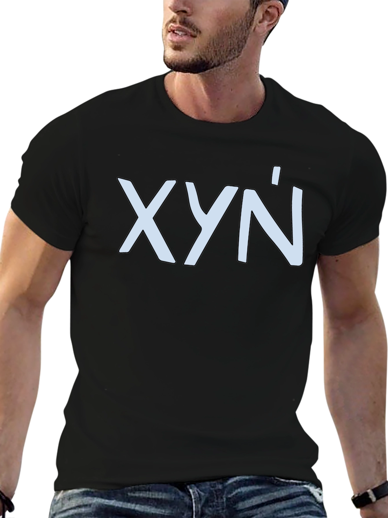 Trendy XYN Graphic Tee - Stylish and Comfortable