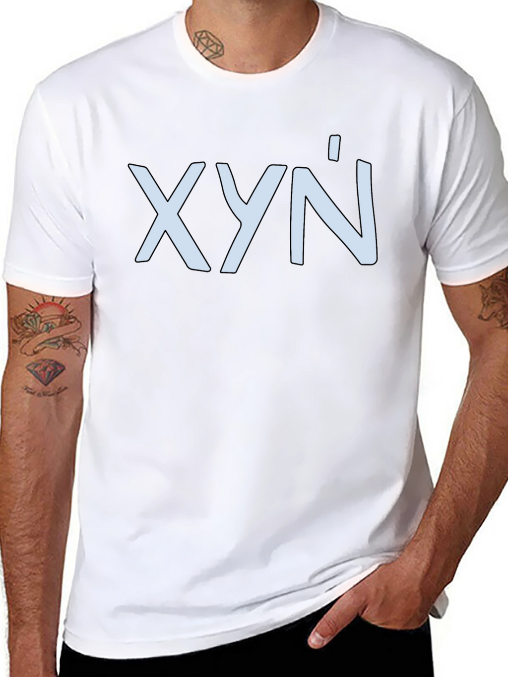 Trendy XYN Graphic Tee - Stylish and Comfortable