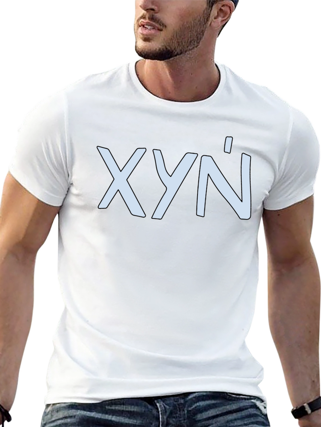 Trendy XYN Graphic Tee - Stylish and Comfortable