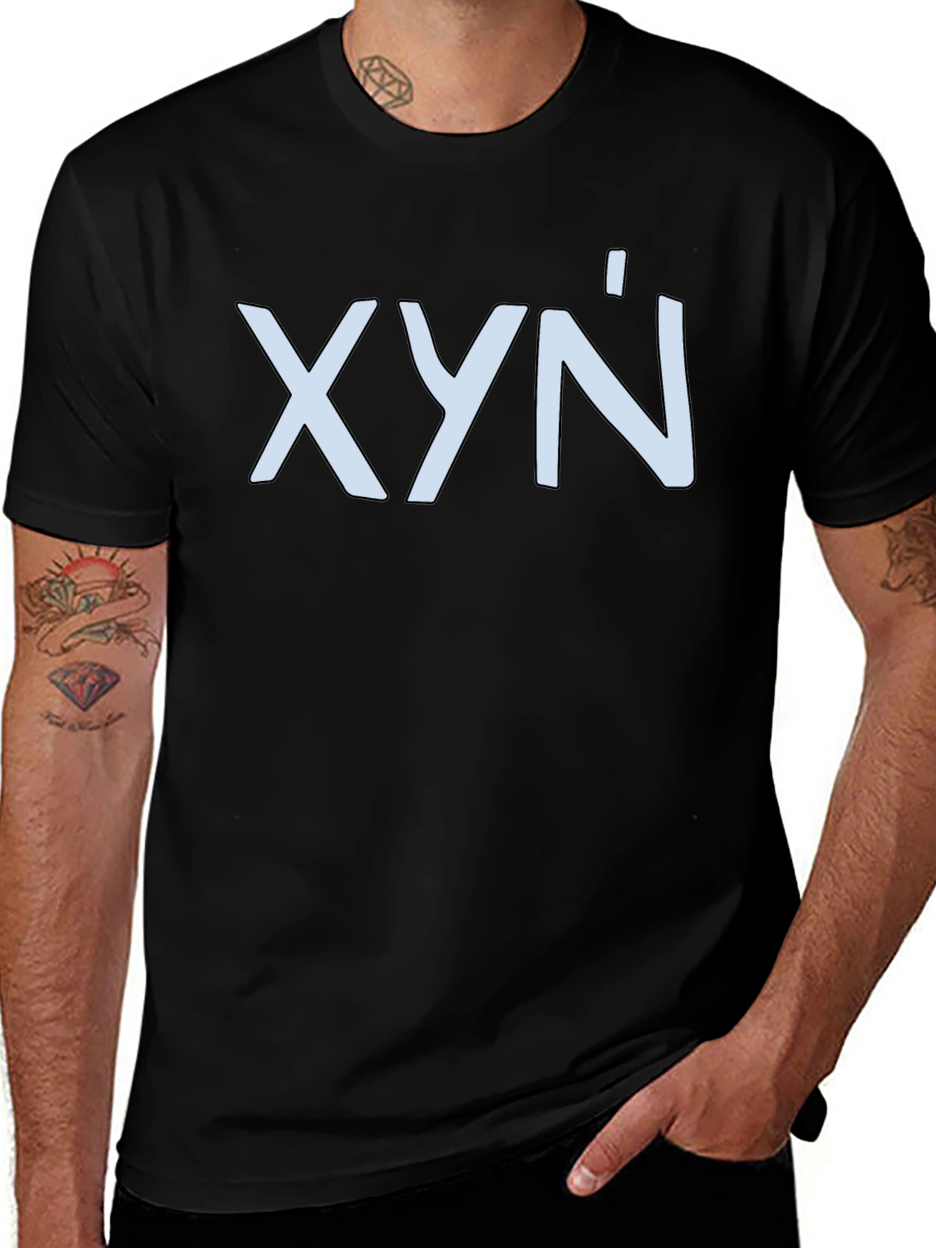 Trendy XYN Graphic Tee - Stylish and Comfortable