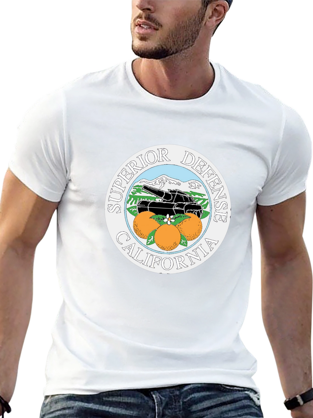 Superior Defense California Tank T-Shirt