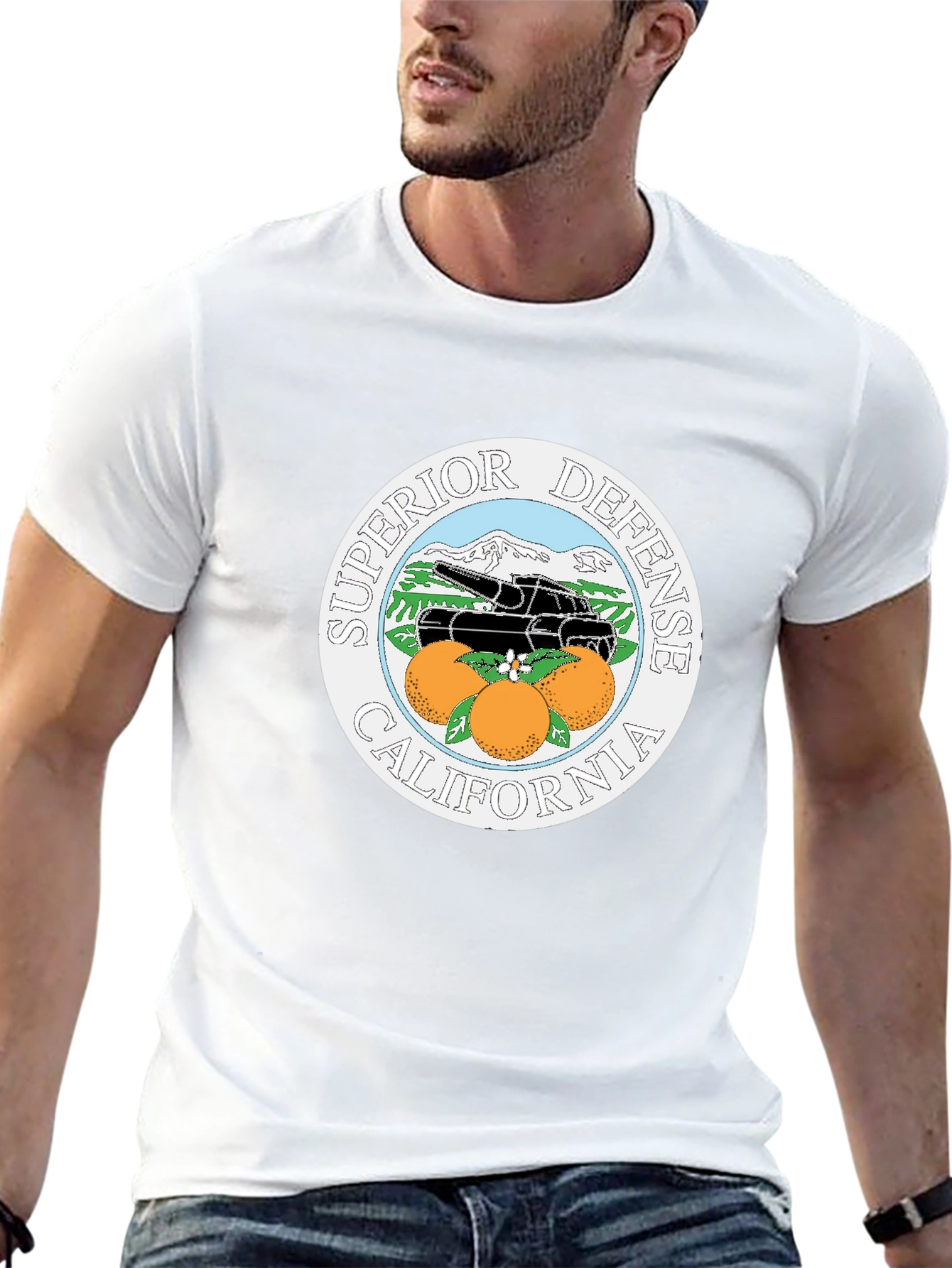 Superior Defense California Tank T-Shirt