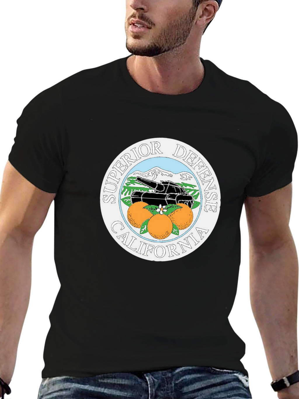 Superior Defense California Tank T-Shirt