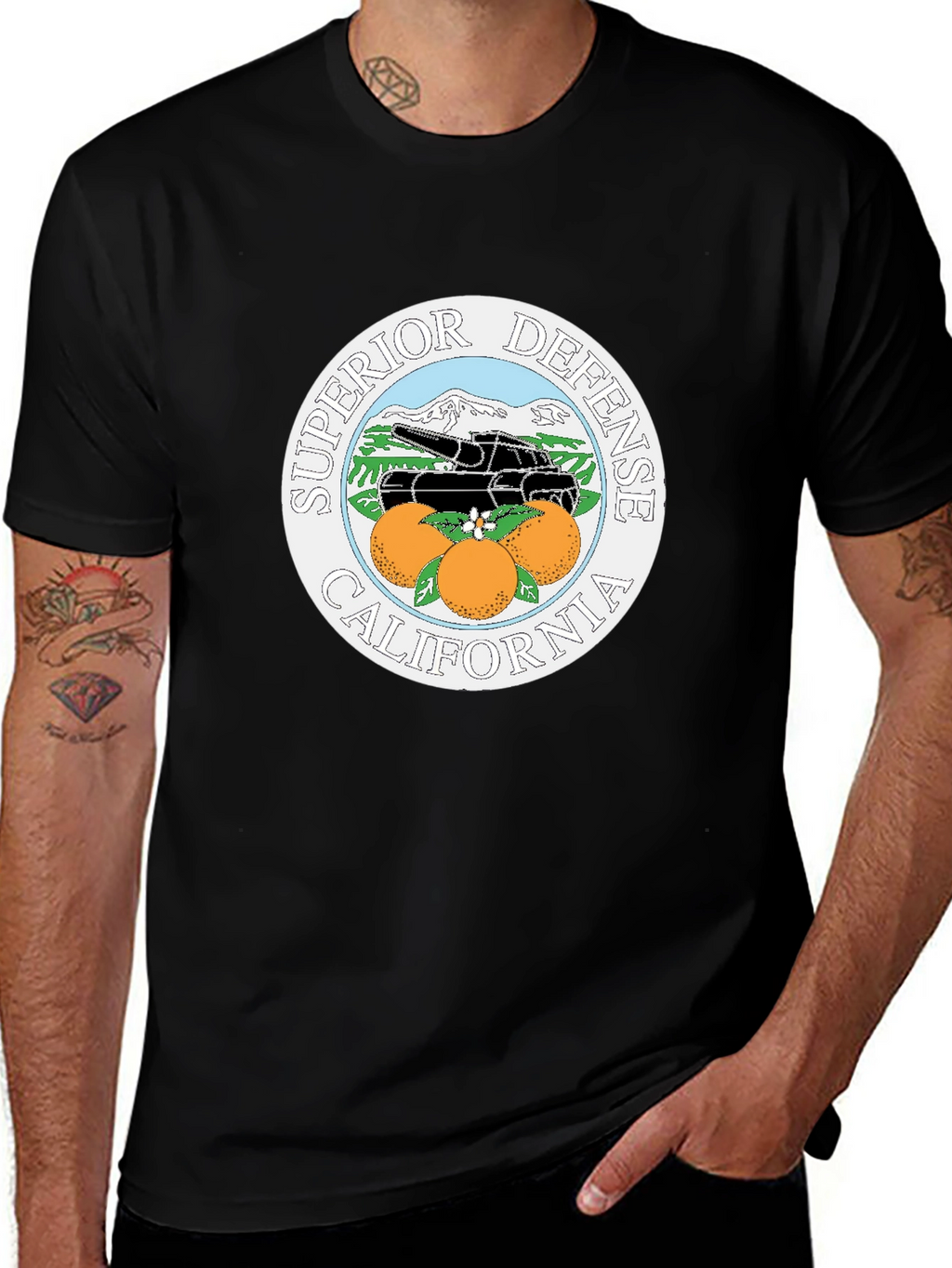 Superior Defense California Tank T-Shirt