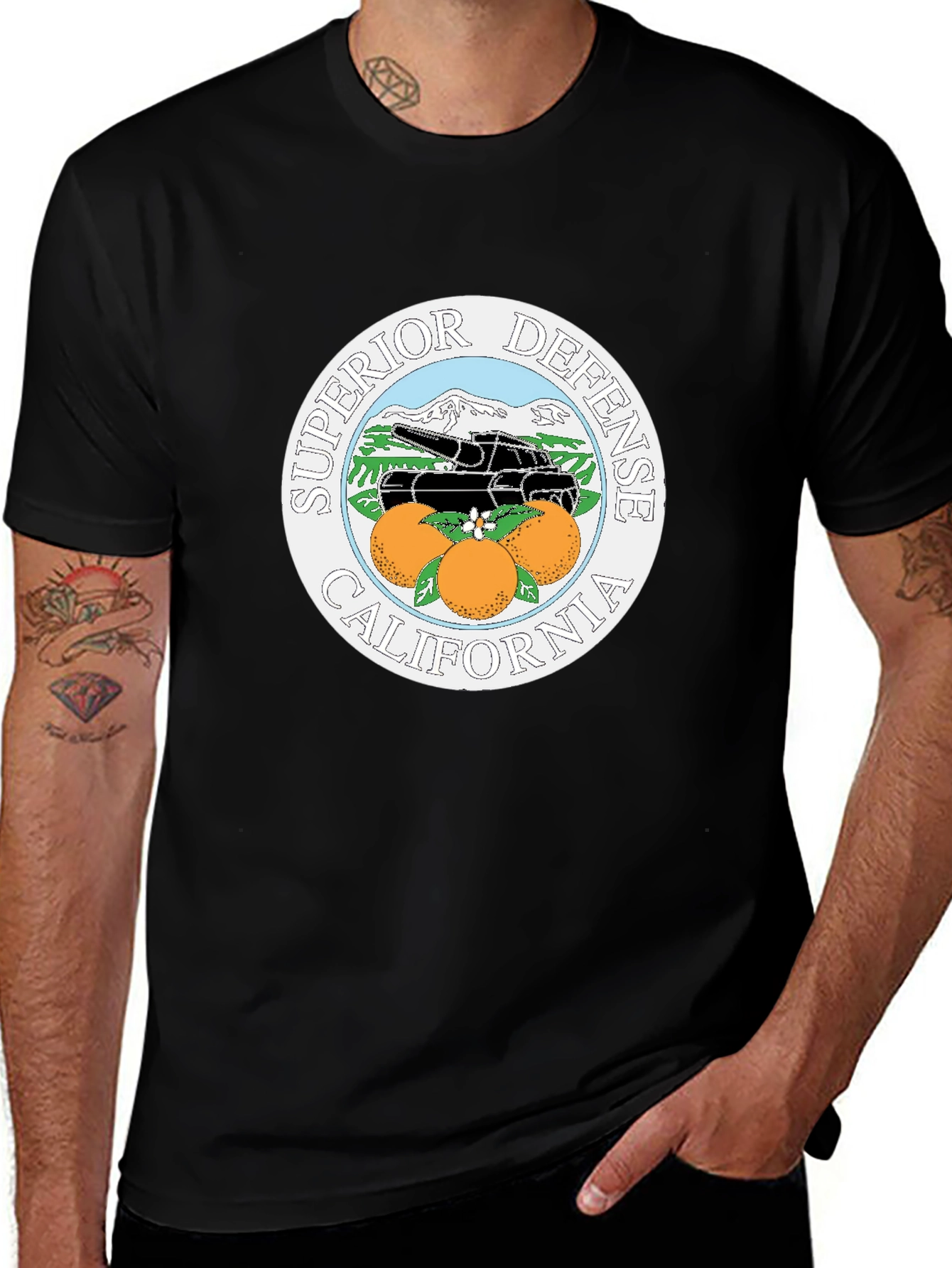 Superior Defense California Tank T-Shirt