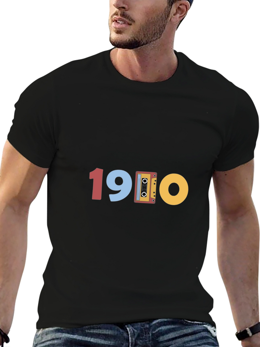Retro 1980s Cassette Tape Graphic T-Shirt