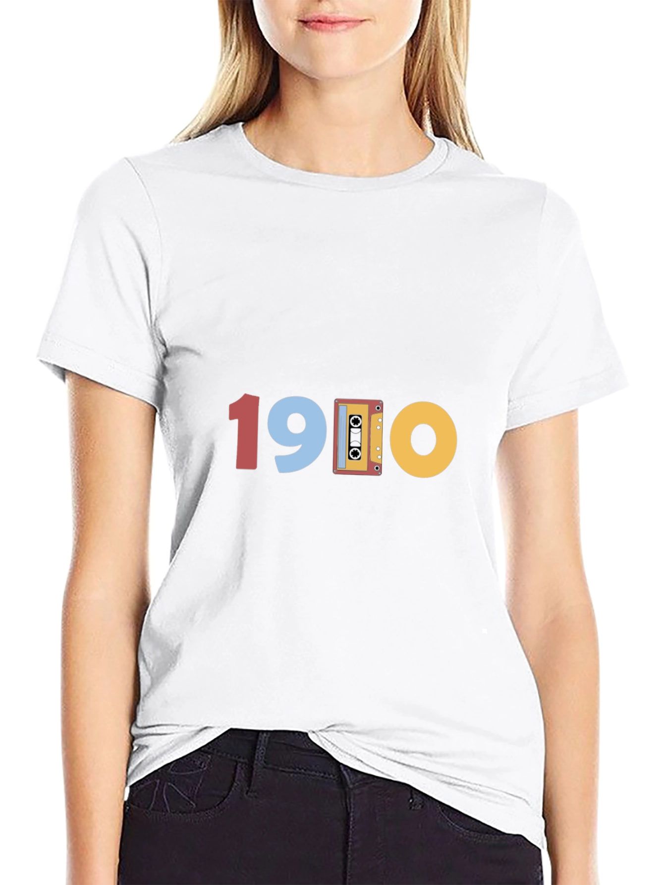 Retro 1980s Cassette Tape Graphic T-Shirt