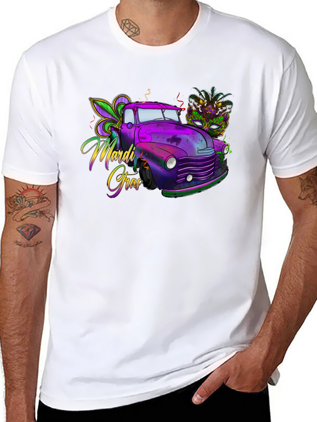 Mardi Gras Truck T-Shirt