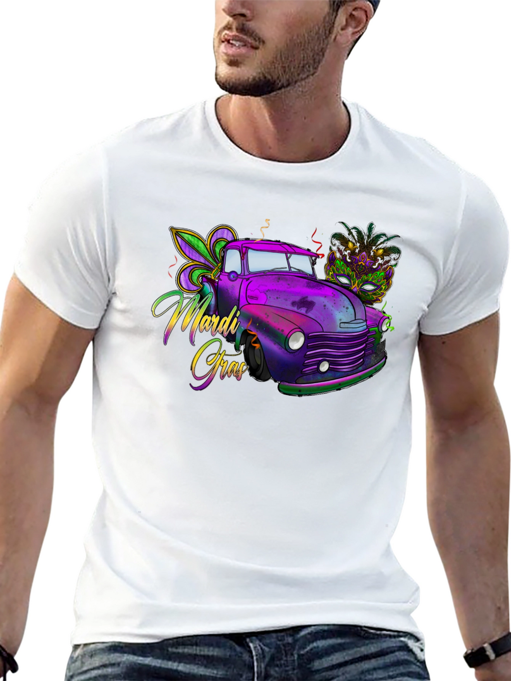 Mardi Gras Truck T-Shirt