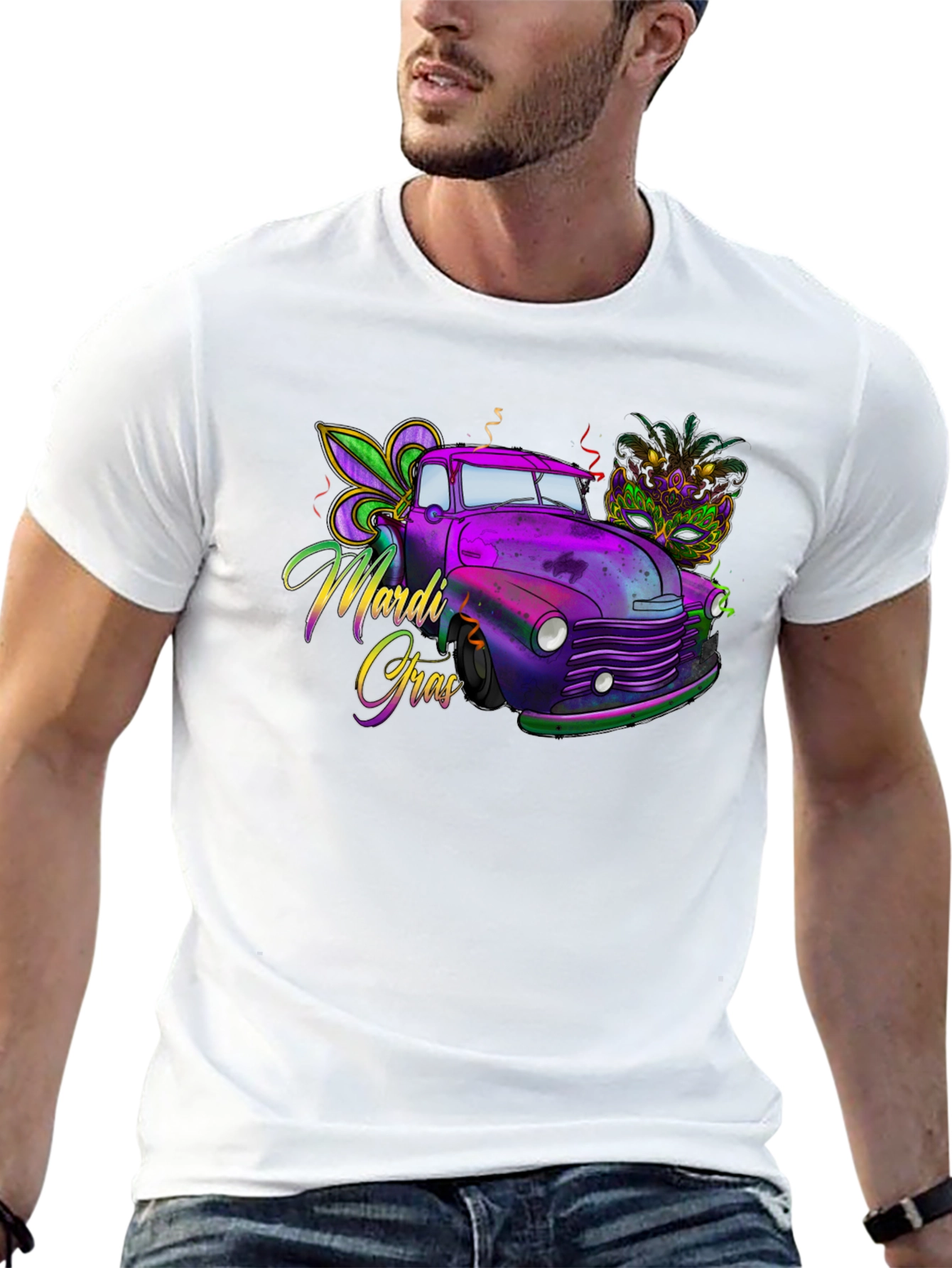 Mardi Gras Truck T-Shirt