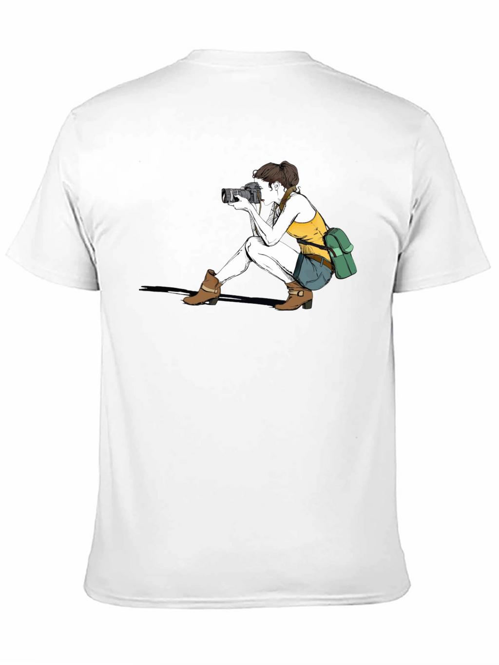 Photographer Graphic Black T-Shirt