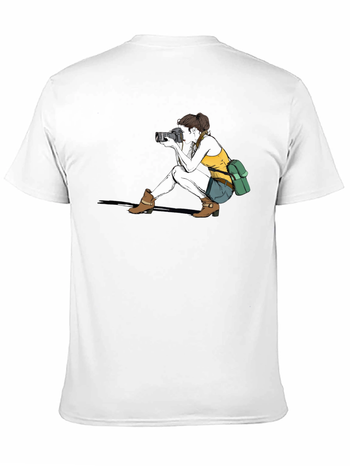 Photographer Graphic Black T-Shirt