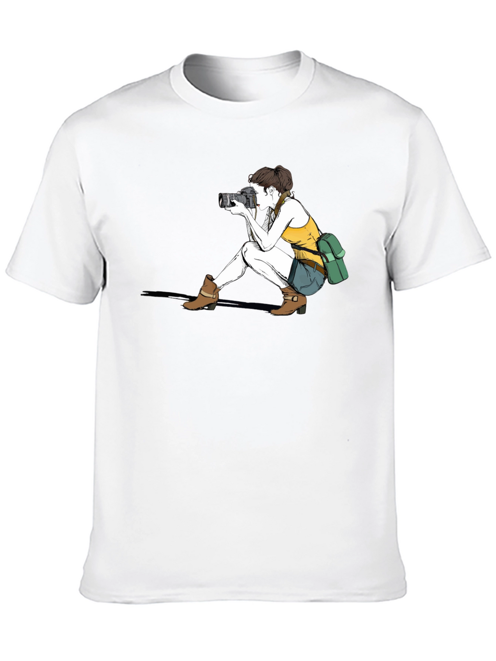 Photographer Graphic Black T-Shirt