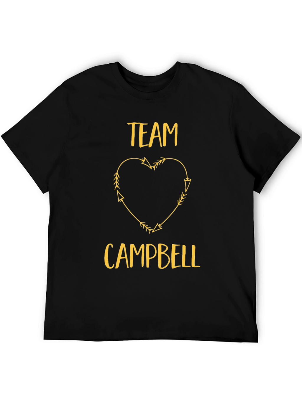 Team Campbell Arrow Heart T-Shirt
