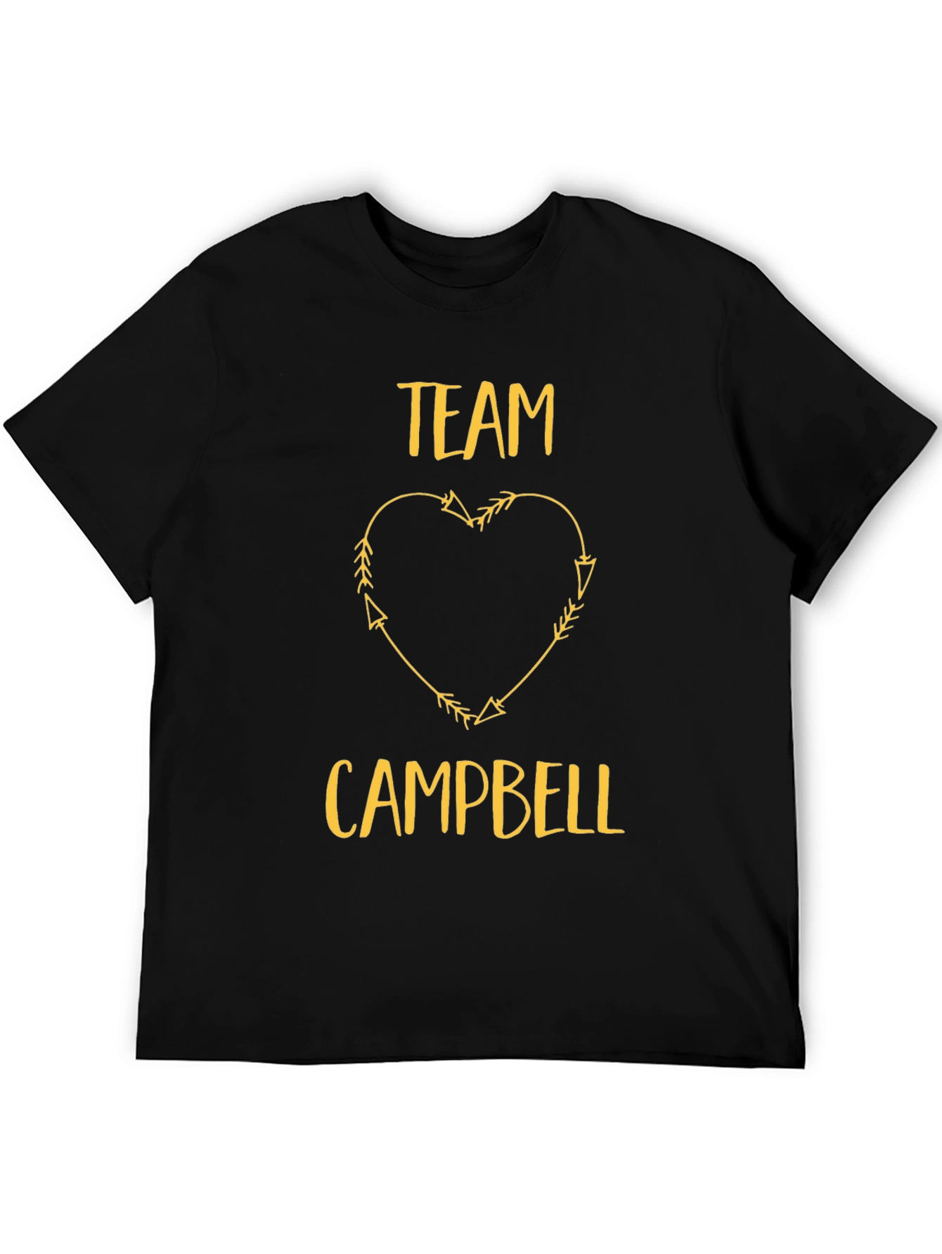 Team Campbell Arrow Heart T-Shirt