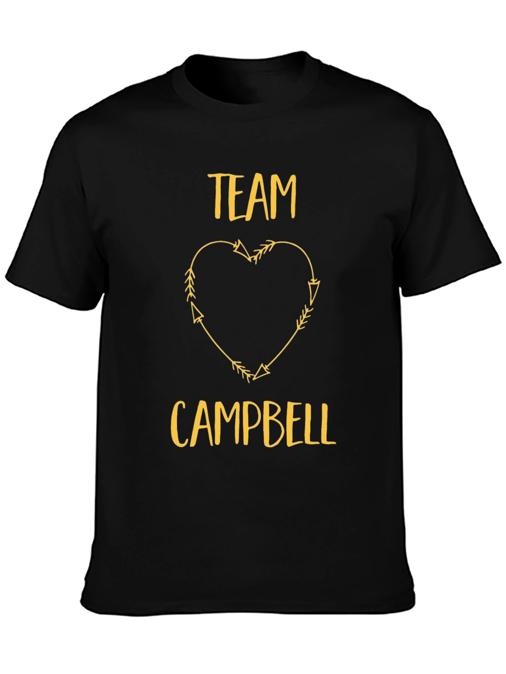 Team Campbell Arrow Heart T-Shirt
