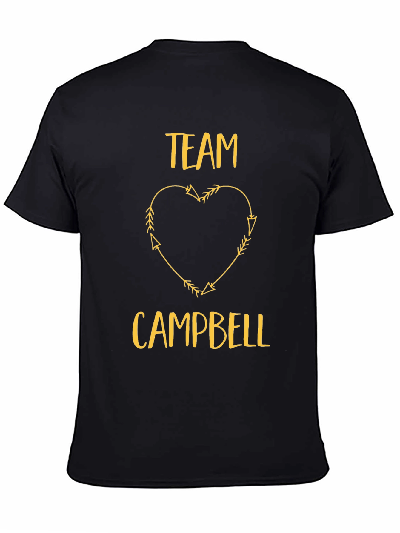 Team Campbell Arrow Heart T-Shirt