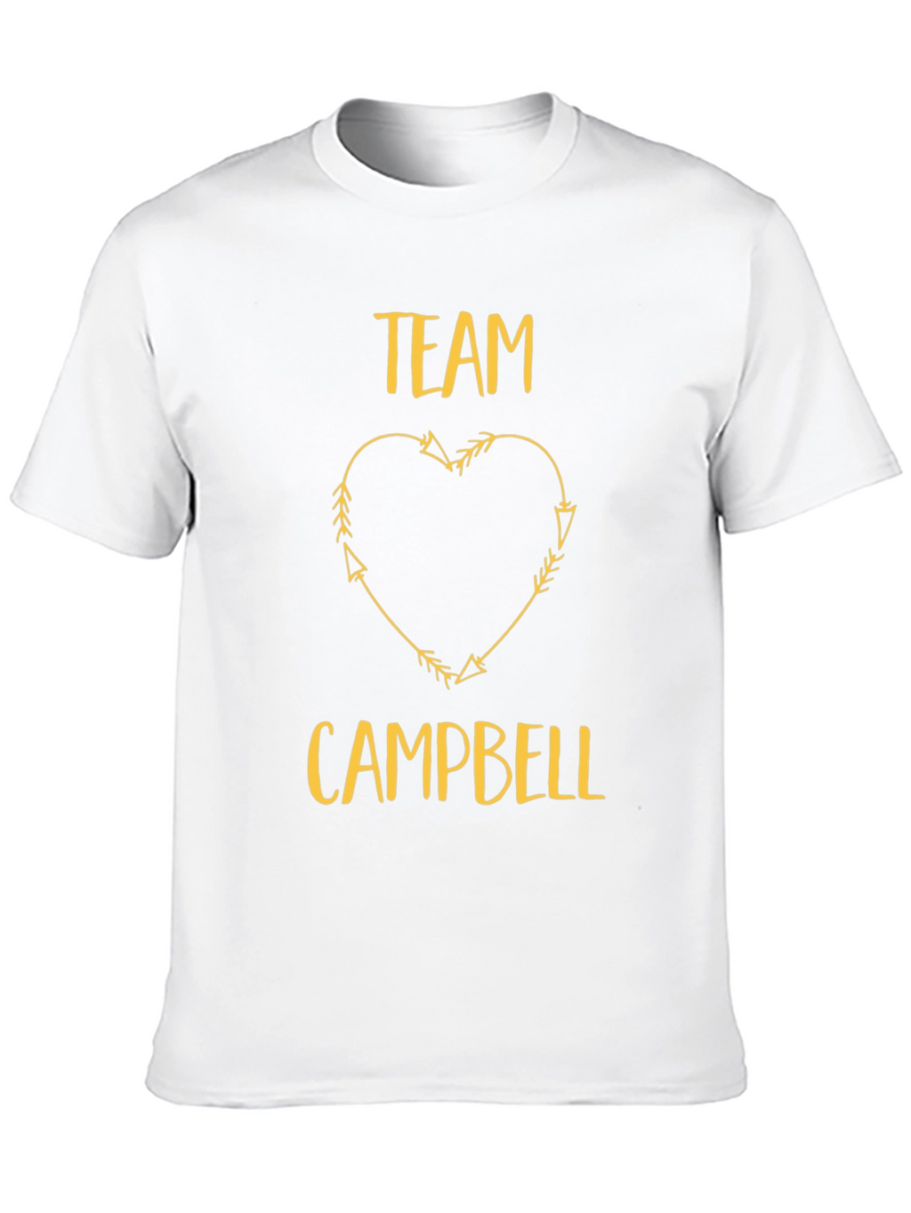 Team Campbell Arrow Heart T-Shirt