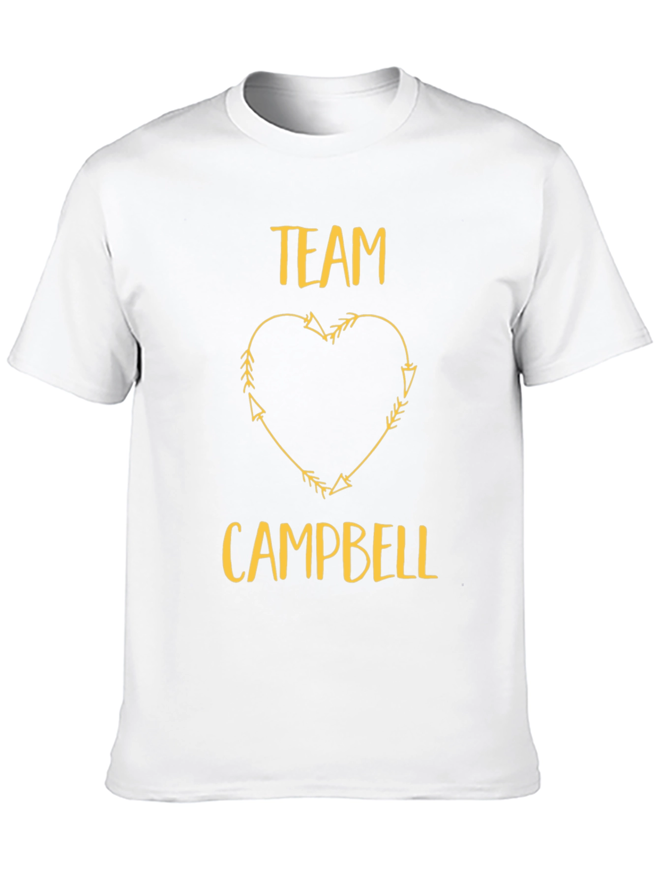 Team Campbell Arrow Heart T-Shirt