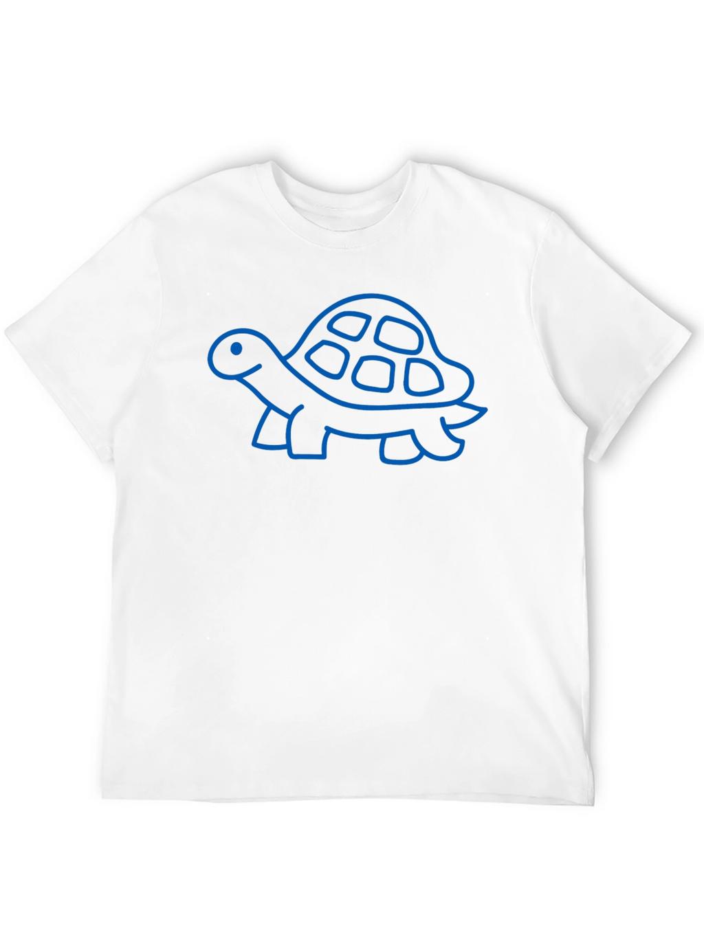 Turtle Graphic Black Tee - Fun & Casual
