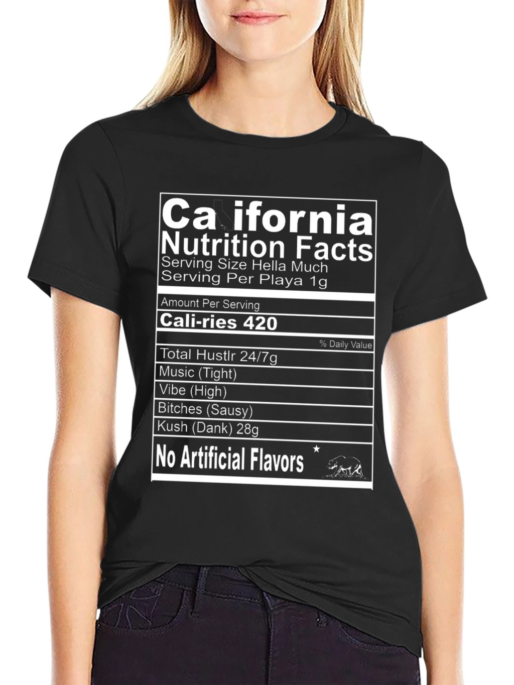 California Nutrition Facts T-Shirt