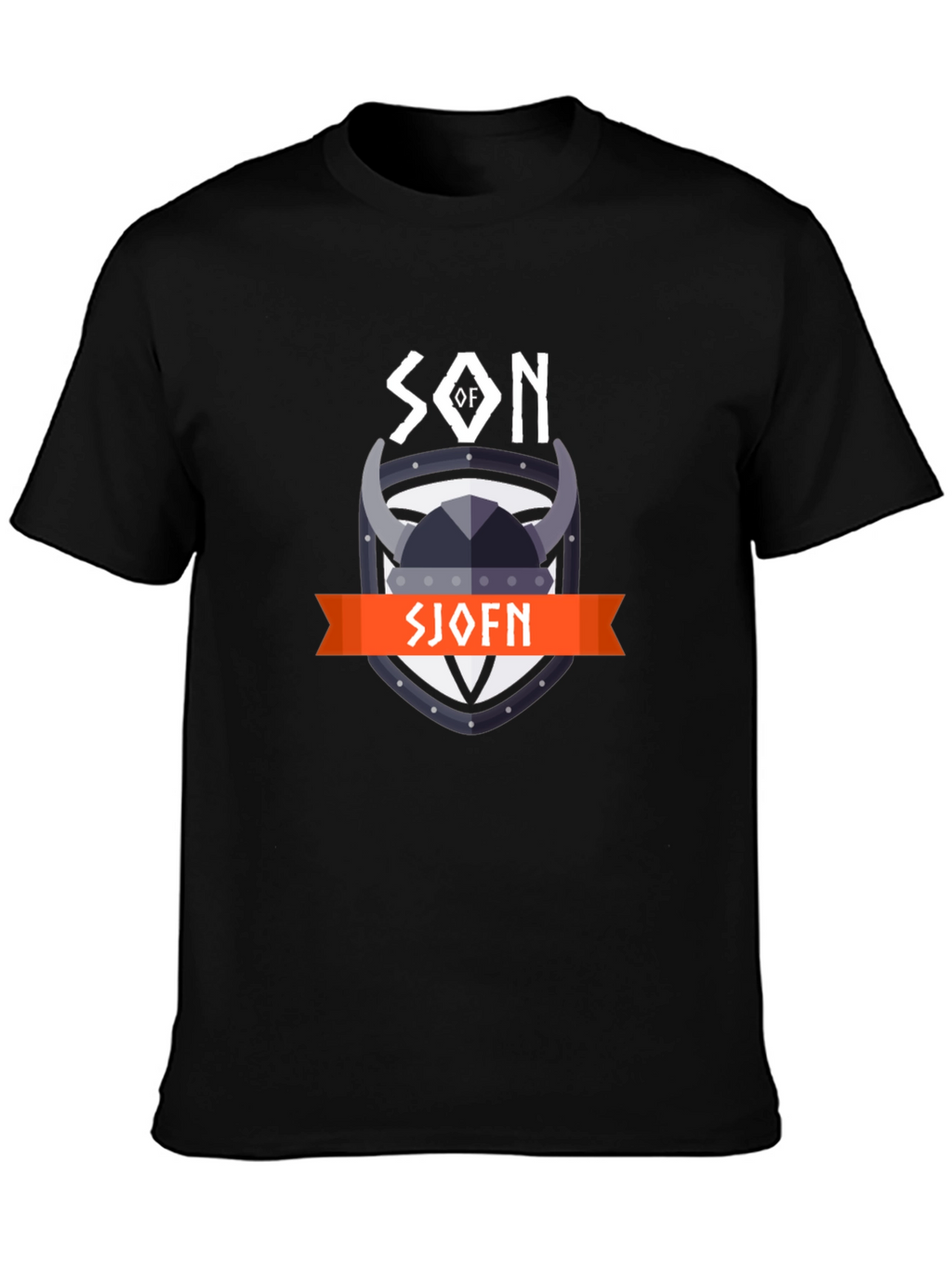 Son of Sjofn Viking T-Shirt - Black