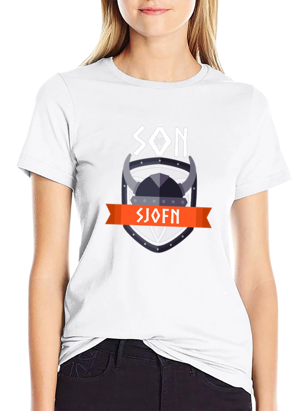 Son of Sjofn Viking T-Shirt - Black