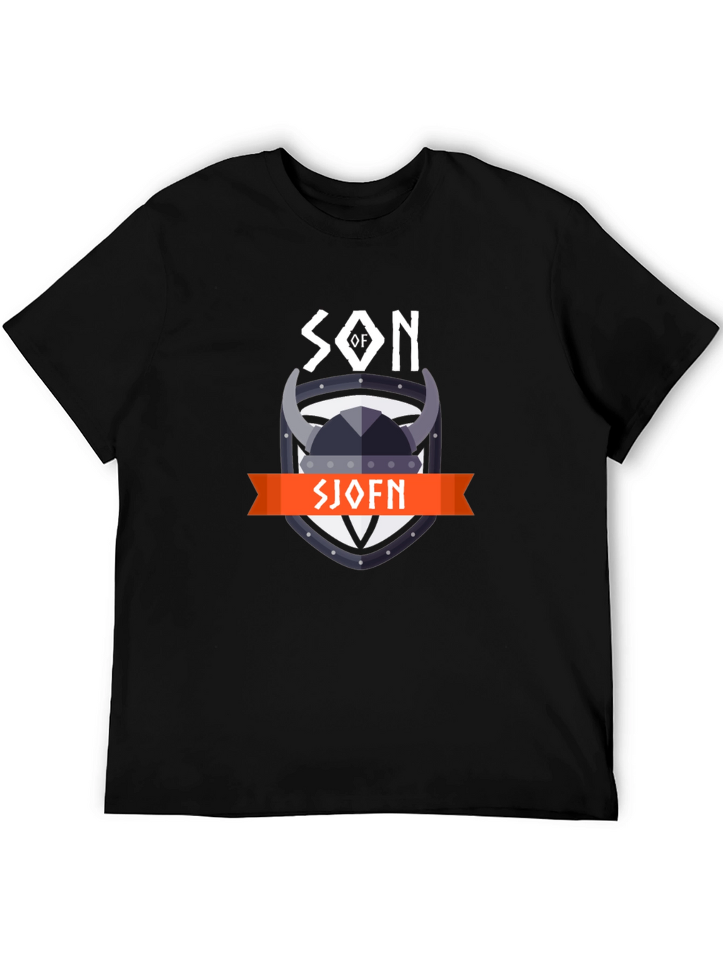 Son of Sjofn Viking T-Shirt - Black