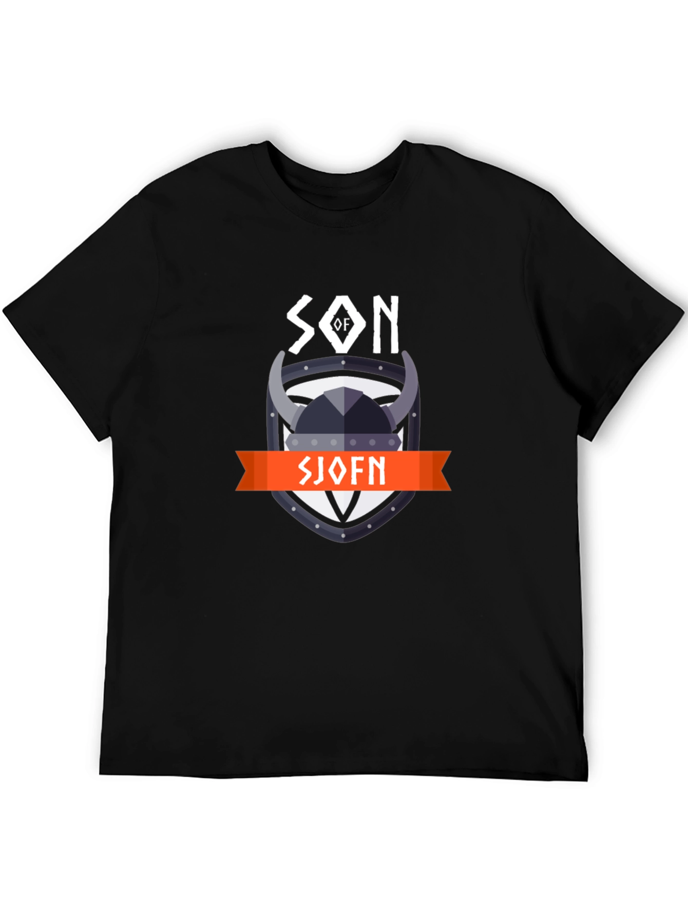Son of Sjofn Viking T-Shirt - Black