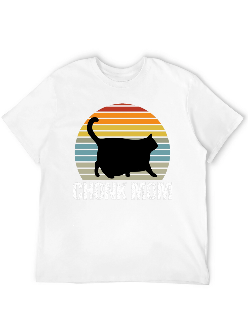 Chonk Mom T-Shirt - Cat Lover Apparel