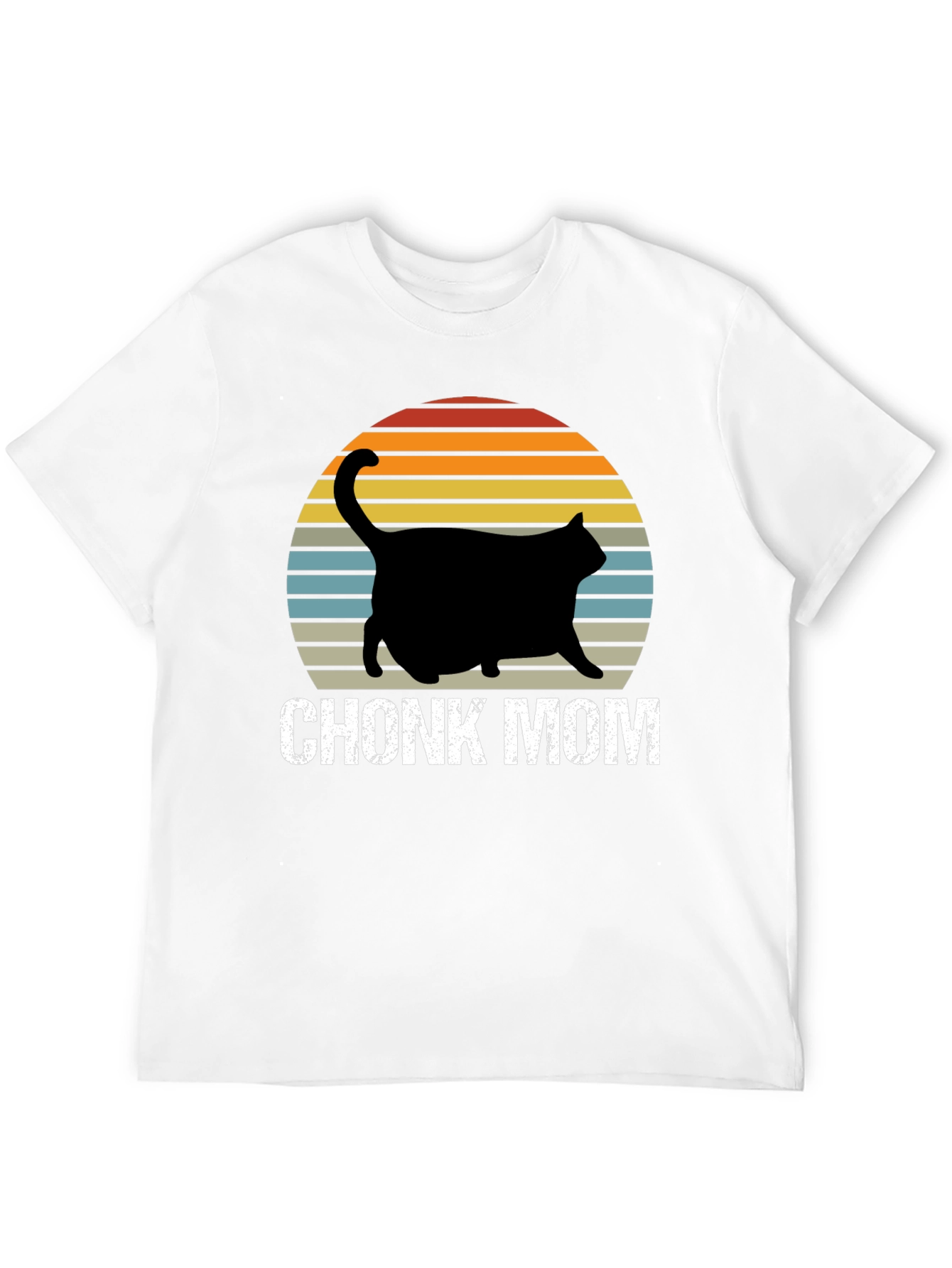 Chonk Mom T-Shirt - Cat Lover Apparel