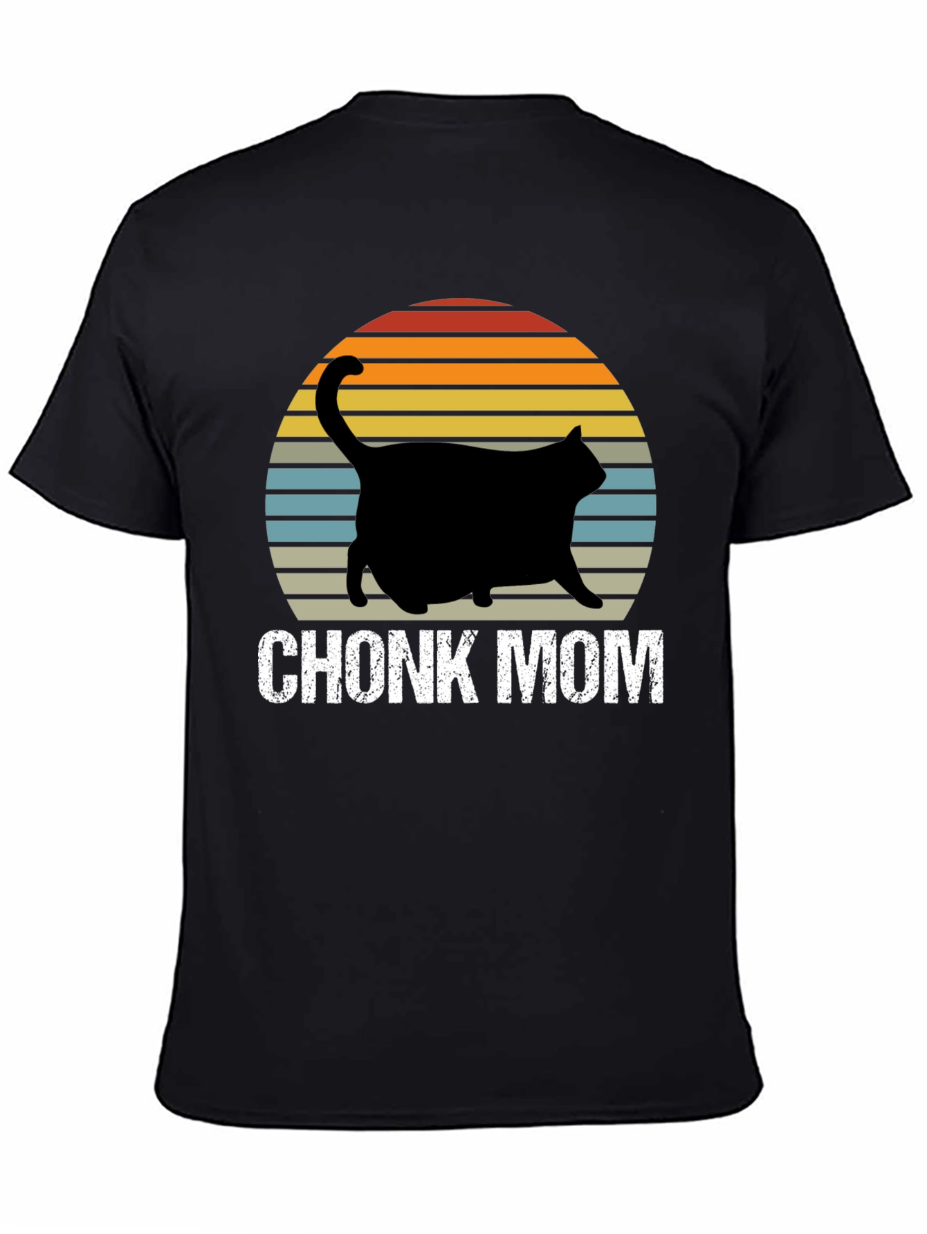 Chonk Mom T-Shirt - Cat Lover Apparel
